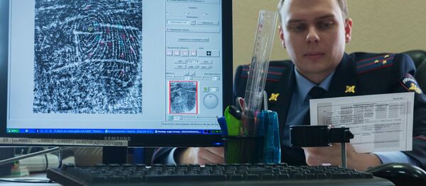 Архивное фото дактилоскопической лаборатории экспертно-криминалистического центра Архивное фото дактилоскопической лаборатории экспертно-криминалистического центра - Sputnik Кыргызстан
