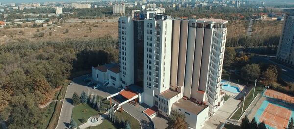 Выставленный на продажу отель Ак-Кеме — аэросъемка - Sputnik Кыргызстан