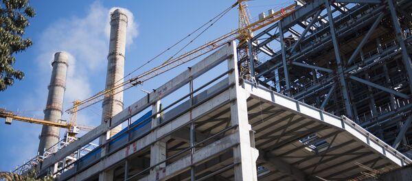 Трубы ТЭЦ Бишкека. Архивное фото Трубы ТЭЦ Бишкека. Архивное фото - Sputnik Кыргызстан