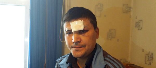 Сотрудник налоговой службы Ариет Мамажакыпов, который подрался с сотрудником Тазалыка в Кара-Сууйском районе - Sputnik Кыргызстан