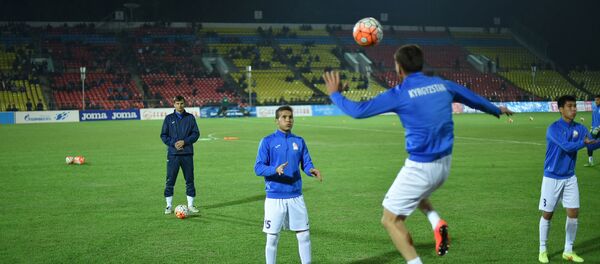 Товарищеский матч по футболу между сборными Кыргызстана и Ливана Товарищеский матч по футболу между сборными Кыргызстана и Ливана - Sputnik Кыргызстан