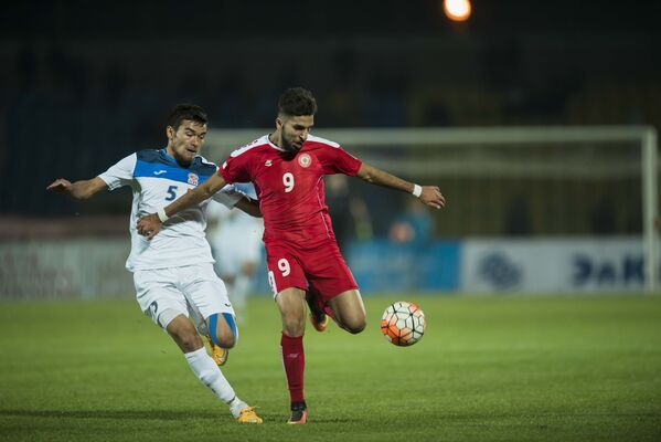 Товарищеский матч по футболу между сборными Кыргызстана и Ливана - Sputnik Кыргызстан