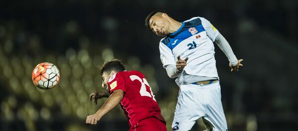 Товарищеский матч по футболу между сборными Кыргызстана и Ливана - Sputnik Кыргызстан