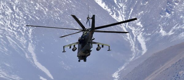 Архивное фото аертолёта МИ-24 - Sputnik Кыргызстан