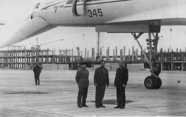 Манас аэропортунун курулушу 1974-жыл - Sputnik Кыргызстан