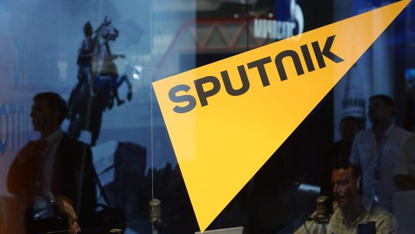 Архивное фото студии радио Sputnik - Sputnik Кыргызстан