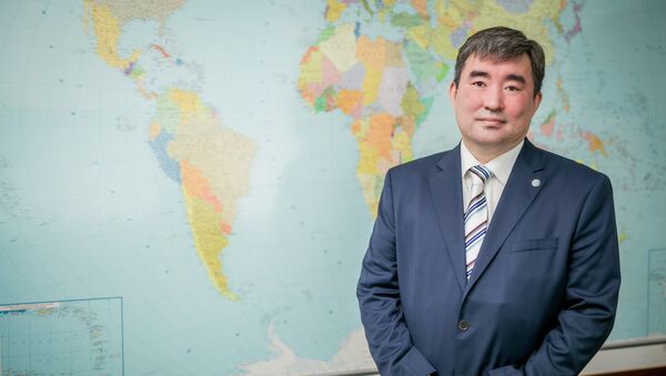 Директор агентства гражданской авиации КР Эрмек Омуралиев - Sputnik Кыргызстан