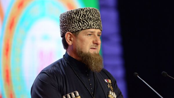 Инаугурация главы Чеченской Республики Р. Кадырова - Sputnik Кыргызстан