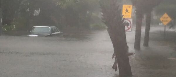 Ураган Мэтью: вид из космоса и последствия во Флориде - Sputnik Кыргызстан