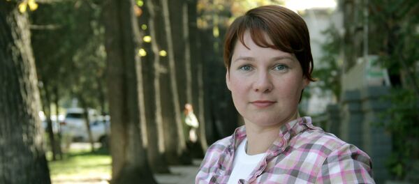 Корреспондент Вечернего Бишкека и волонтер Надежда Хохлова - Sputnik Кыргызстан