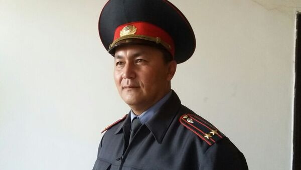 Ош шаардык ички иштер башкармалыгынын маалымат катчысы Замир Сыдыков - Sputnik Кыргызстан