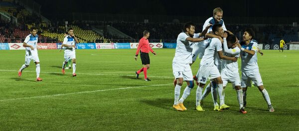 Товарищеский матч между сборными Кыргызстана и Туркменистана по футболу - Sputnik Кыргызстан