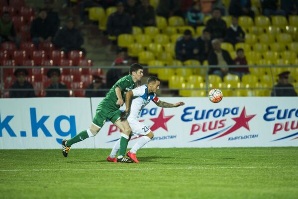 Товарищеский матч между сборными Кыргызстана и Туркменистана по футболу - Sputnik Кыргызстан