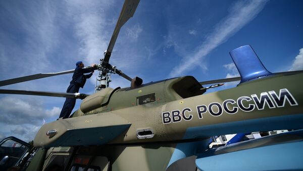 Вертолет ВВС России, архивное фото - Sputnik Кыргызстан