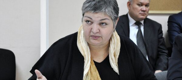 Руководитель сети Информационно-правовых центров Миграция и закон и член координационного совета Союза диаспор России Гавхар Джураева - Sputnik Кыргызстан