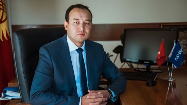 Председатель РСК Банка Азизбек Оморкулов. Архивное фото - Sputnik Кыргызстан