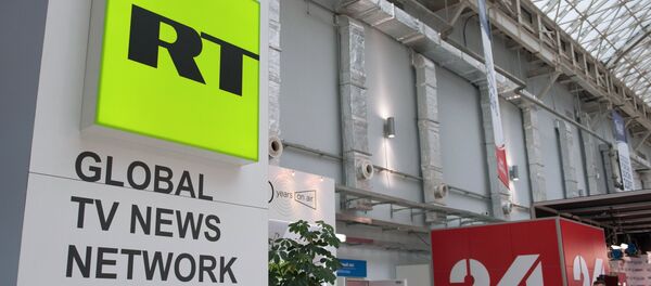 Павильон телеканала Russia Today, архивное фото Павильон телеканала Russia Today, архивное фото - Sputnik Кыргызстан
