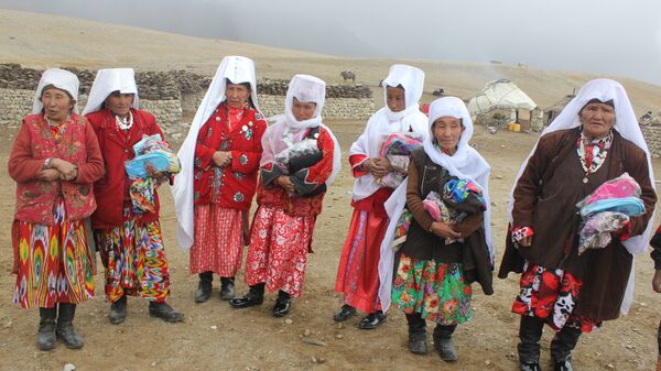 Памирские кыргызы. Архивное фото - Sputnik Кыргызстан