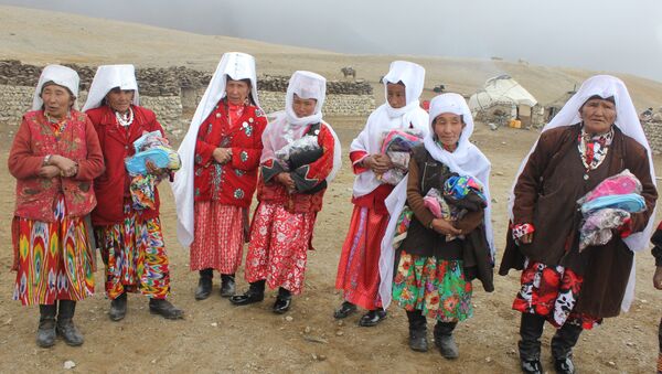 Памирские женщины. Архивное фото - Sputnik Кыргызстан