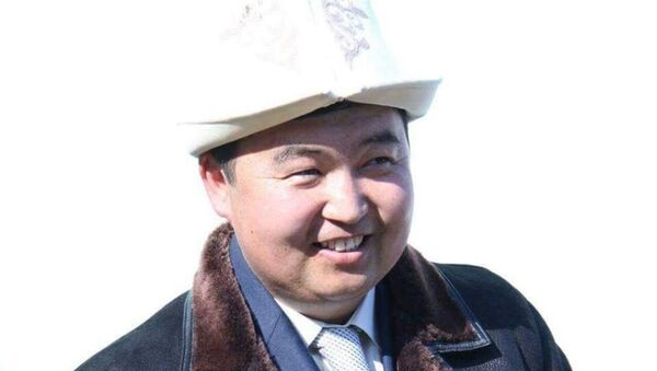Кара-Суу райондук социалдык өнүктүрүү башкармалыгынын башчысы Куттубек Абдылдаев - Sputnik Кыргызстан