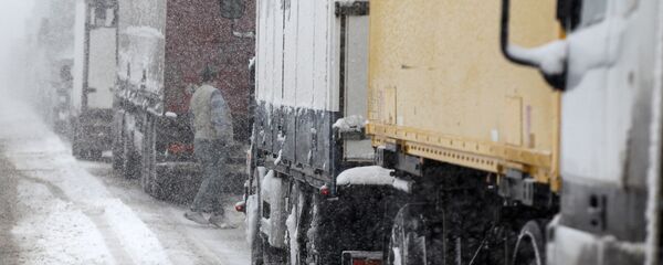 Сильный снегопад в Татарстане - Sputnik Кыргызстан