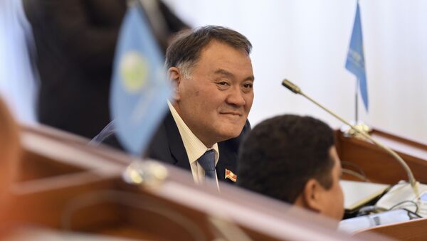 Депутат ЖК Камчыбек Жолдошбаев. Архивное фото - Sputnik Кыргызстан