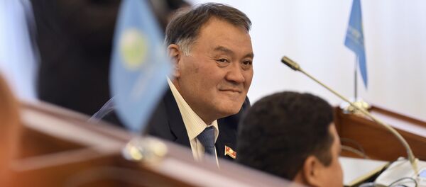 Депутат ЖК Камчыбек Жолдошбаев. Архивное фото - Sputnik Кыргызстан