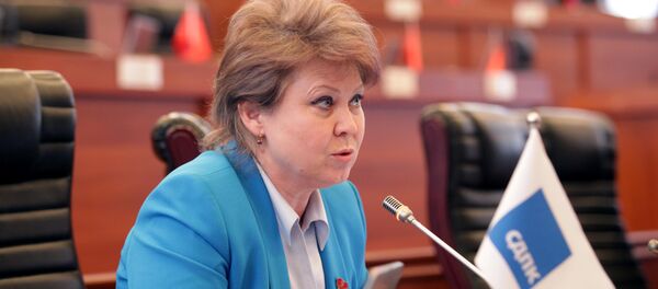 Жогорку Кеңештин депутаты Ирина Карамушкина. Архив - Sputnik Кыргызстан