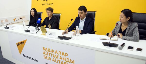 Пресс-конференция в мультимедийном центре Sputnik Кыргызстан съемочной группы кыргызской киноленты Завещание отца - Sputnik Кыргызстан