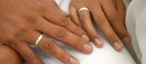 Массовая свадьбы в Маниле, Филиппины - Sputnik Кыргызстан