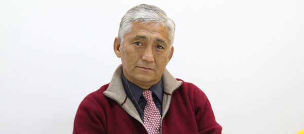 Руководитель фонда имени Суймонкула Чокморова Сагынбек Абдрахманов - Sputnik Кыргызстан