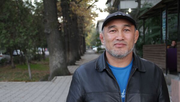 Кыргызстанский борец Чынарбек Изабеков - Sputnik Кыргызстан