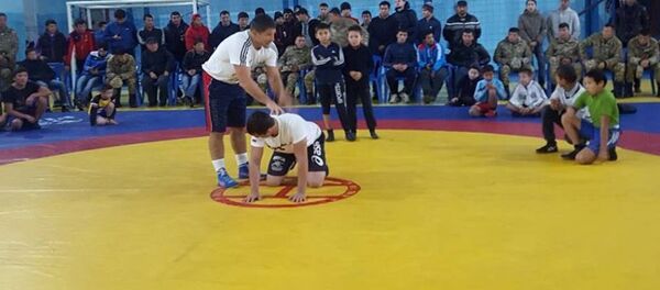 Спортсмены из КР на мастер классе от олимпийских чемпионов России Спортсмены из КР на мастер классе от олимпийских чемпионов России - Sputnik Кыргызстан