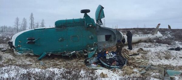 Крушение вертолета Ми-8 на Ямале - Sputnik Кыргызстан