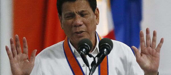 Президент Филиппин Родриго Дутерте - Sputnik Кыргызстан