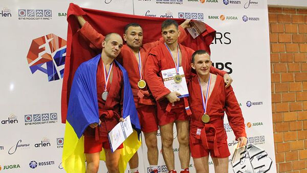 Чемпионате мира по самбо в Хорватии - Sputnik Кыргызстан