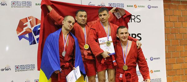 Чемпионате мира по самбо в Хорватии - Sputnik Кыргызстан