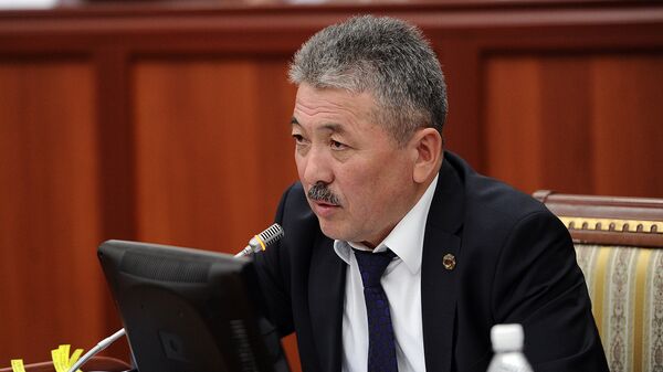 Назначенный первым заместителем председателя кабинета министров Адылбек Касымалиев. Архивное фото - Sputnik Кыргызстан