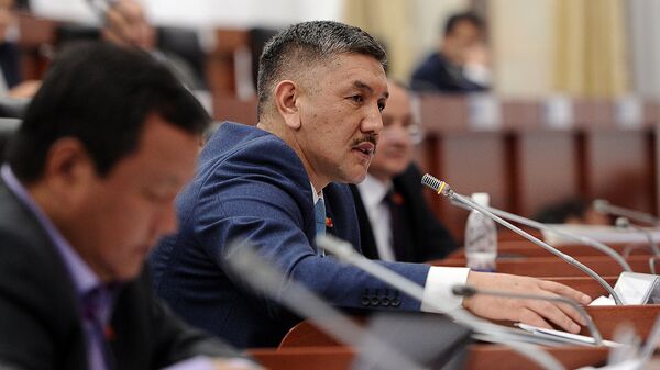 Депутат Торобай Зулпукаров. Архивное фото - Sputnik Кыргызстан