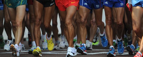 Участники соревнований по бегу. Архивное фото Участники соревнований по бегу. Архивное фото - Sputnik Кыргызстан