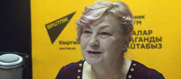Руководитель общественного объединения Умут-Балыкчи Светлана Баштовенко во время интервью - Sputnik Кыргызстан