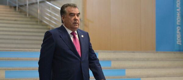 Архивное фото президента Республики Таджикистан Эмомали Рахмона - Sputnik Кыргызстан