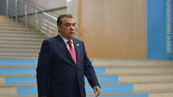 Архивное фото президента Республики Таджикистан Эмомали Рахмона - Sputnik Кыргызстан