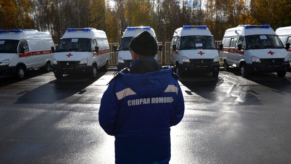 Передача машин скорой медицинской помощи Свердловской области - Sputnik Кыргызстан