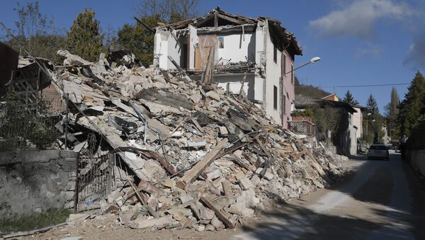 Последствия землетрясений в Италии - Sputnik Кыргызстан