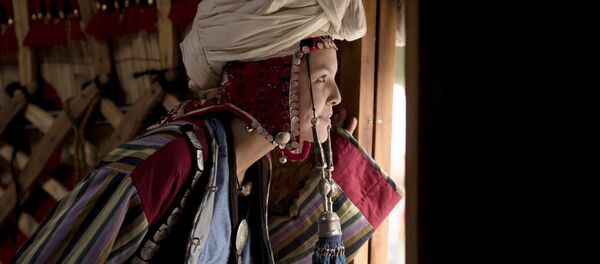 Оймо фестивалынын катышуучусу. Архив - Sputnik Кыргызстан