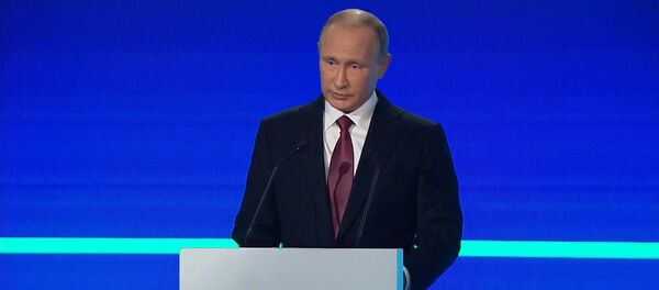 Путин объяснил, зачем в США создают видимость российской военной угрозы - Sputnik Кыргызстан