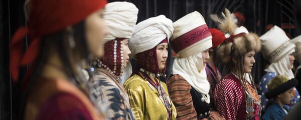 Презентация проекта под названием Войлочный мир — дух кочевья в городе Бишкек - Sputnik Кыргызстан