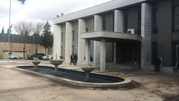 Здание посольства РФ в Дамаске. Архивное фото - Sputnik Кыргызстан