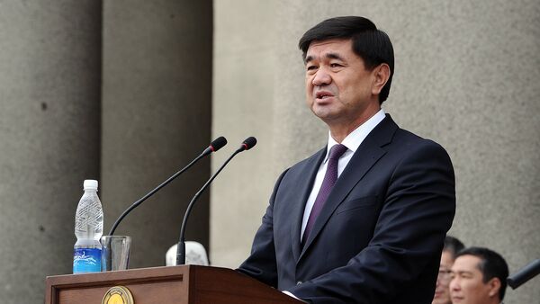 Премьер-министр КР Мухаммедкалый Абылгазиев. Архивное фото - Sputnik Кыргызстан